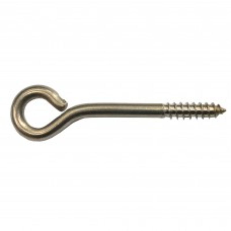 Screw Eye - Stainless Steel #1101SS 3-3/4 x 1/4 inch Tagged Hindley