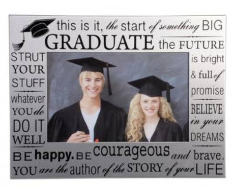 Elegant graduation photo album, 15 x 10cm, perfect for preserving cherished memories and personalizing your achievements.