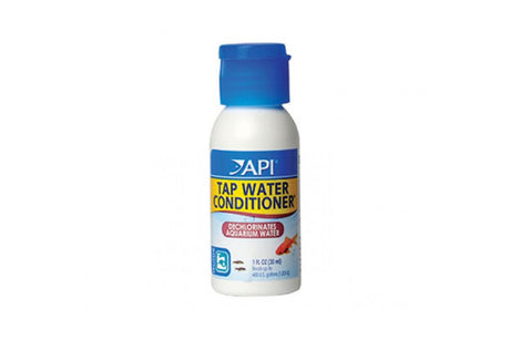 Super-strength tap water conditioner in a 30mL bottle, removes chlorine and detoxifies heavy metals for healthy aquariums.