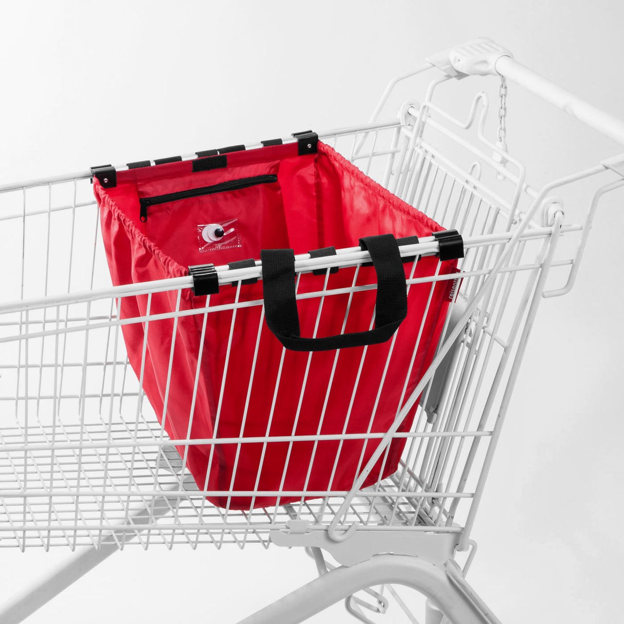 Reisenthel Easyshopping Supermarket Bag in Mixed Dots, spacious, eco-friendly tote with cushioned handles and convenient storage.