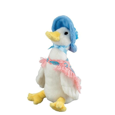 Plush Jemima Puddle-Duck (Small) - 16cm soft toy featuring vibrant colors and intricate details, perfect for cuddling and imaginative play.