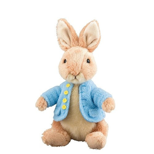 Small Beatrix Potter Plush Rabbit, 16cm, soft and detailed, perfect for playtime, gifting, and nostalgic collectors.