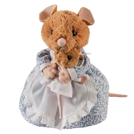 Soft medium Plush Huncha Muncha toy, 22cm, inspired by Beatrix Potter, perfect for cuddling and collecting.