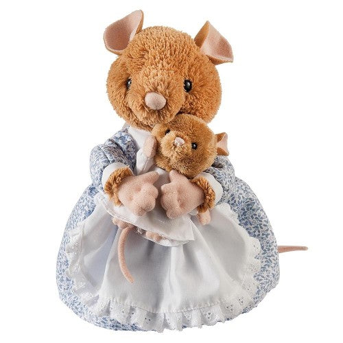 Large plush Huncha Muncha (30cm) from Beatrix Potter, soft and huggable, perfect for cuddling and imaginative play.