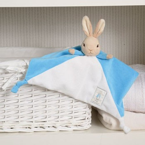 Adorable Peter Rabbit Comfort Cozie, 30x30cm, perfect for cuddles and imaginative play, made from soft, durable materials.