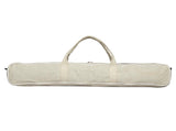 Vintage-inspired Backyard Cricket Set with wooden bat, wickets, ball, and canvas carry bag for outdoor fun.