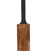 "Vintage-inspired Backyard Cricket Set with wood grain bat, wickets, bails, ball, and carry bag for outdoor fun."