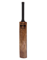 Vintage-inspired Backyard Cricket Set featuring a wooden bat, wickets, bails, and a red ball, all in a stylish canvas carry bag.