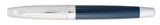 Cutter & Buck Metal Roller Ball Pen in brass with removable cap, tungsten carbide tip, and elegant gift box.