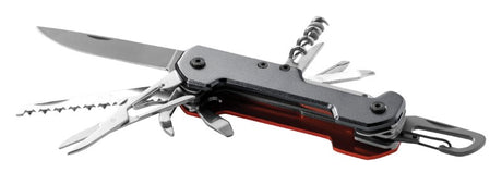 Elevate Haiduk 13-Function Pocket Knife showcasing a durable design with multiple tools for outdoor and everyday use.