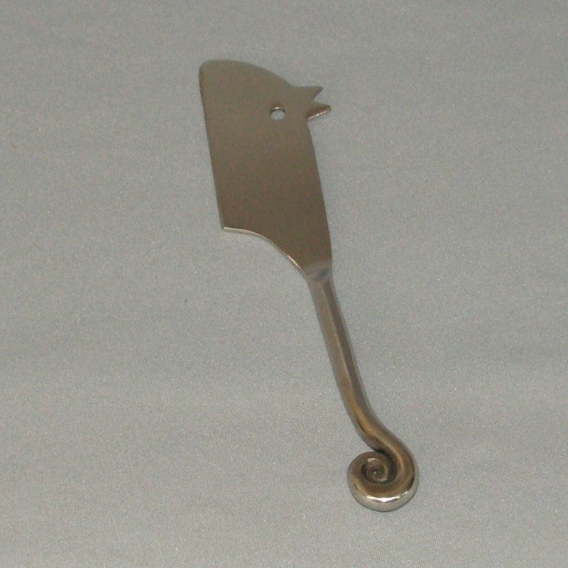 Stainless steel Spiral Mouse Cheese Knife (20cm) with unique spiral design for effortless cheese slicing.