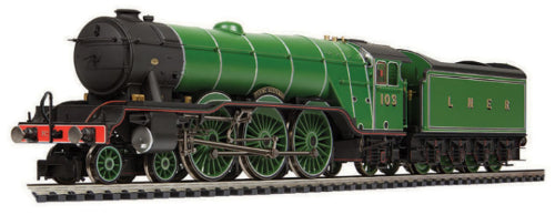 Hornby Dublo LNER Class A1 103 locomotive model, featuring authentic GNR livery and intricate detailing for collectors.