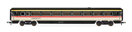 Hornby BR Mk4 Open First, Coach M, showcasing detailed design and authentic features from British rail history for collectors.