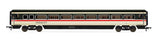 Hornby BR Mk4 Standard Coach C model, showcasing modern railway features and tilting bogies, ideal for collectors.