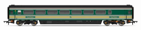 Hornby FGW Mk3 Trailer Guard Stand for model railways, featuring detailed craftsmanship for authentic Great Western Railway setups.