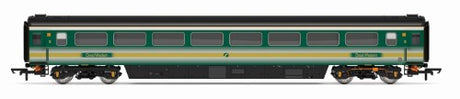 Hornby FGW Mk3 Trailer Standard 42271 model, showcasing detailed design and First Great Western livery from the 2000s.