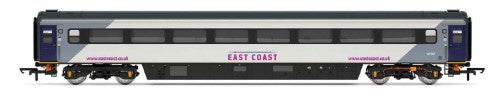 Hornby East Coast Mk3 Trailer Std42192 model, showcasing detailed design and historical significance in British rail heritage.