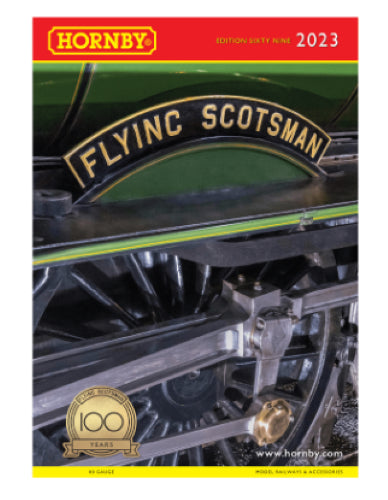 Hornby 2023 Catalogue showcasing high-quality railway accessories for model train enthusiasts at Smartfox NZ.