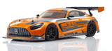 High-performance 1/10 scale RC car replicating Mercedes-AMG GT3, featuring advanced chassis, durable design, and customizable options.