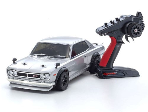 Radio-controlled EP RS FzrMk2 GT-R KPGC10 model with stunning details, advanced FZ02 chassis, and customizable features.