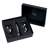 Elegant 3-piece Craft Beer Glass Set in a stylish box, featuring Lager, Pilsner, and Pint glasses for enhanced tasting experiences.
