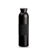 Insulated Chill Hydro Bottle in stainless steel with leak-proof lid, wide mouth, and slip-resistant grip, perfect for hot and cold drinks.