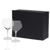 Elegant Ginaissance Glass Set with two stemmed 550ml glasses, perfect for gin and tonic, sangria, and stylish entertaining.
