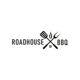 Premium 20-inch stainless steel BBQ tongs with rosewood handles, engraved Roadhouse logo, and elegant presentation box.