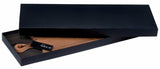 Elegant Acacia hardwood serving board with integrated handle, ideal for platters and charcuterie, beautifully packaged.
