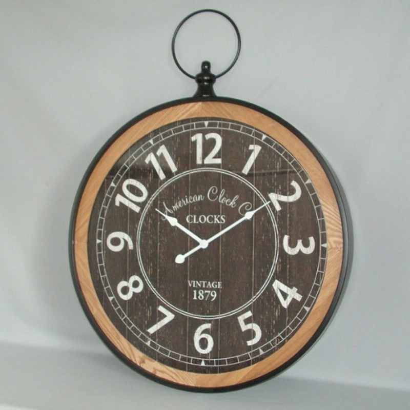 Wall Clock - 1879 Vintage Fob (75 x 58cm)