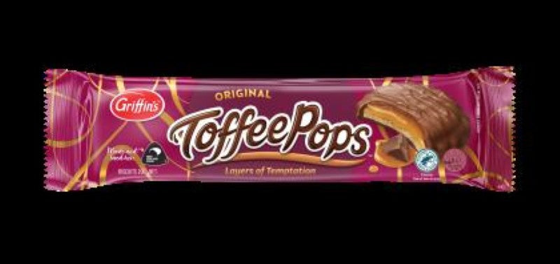 Biscuit Toffee Pops Original - Griffin's - 200G