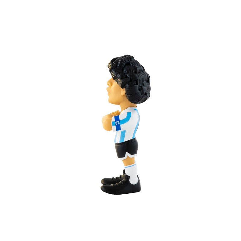 5-inch collectible vinyl figurine of Diego Maradona, showcasing hyper-stylized detail and iconic football charisma.