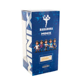 Collectible MINIx figurine of Diego Maradona, 5 inches tall, showcasing hyper-stylized details for football enthusiasts.