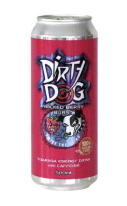 Drink Energy Big Berry Can 500ml - Dirty Dog - 12X500ML
