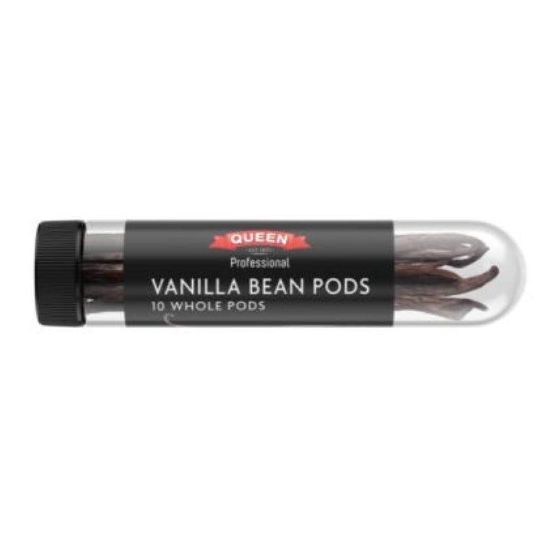 Vanilla Bean Pods - Queen - 10PC (20g Tube)