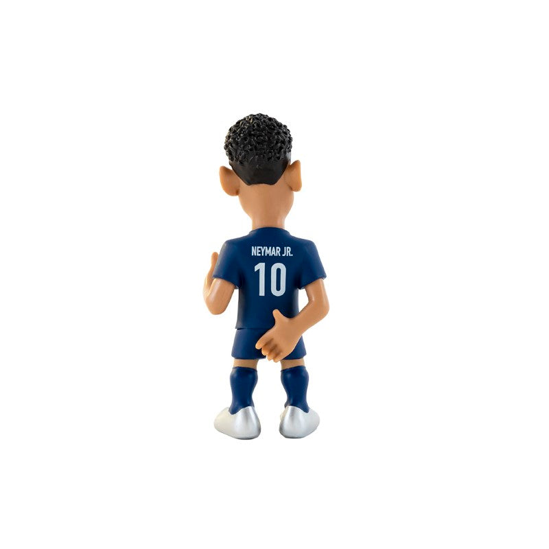 Alt text: "5-inch MINIX 010 Neymar Jr collectible figurine showcasing hyper-stylized details, perfect for sports memorabilia lovers."