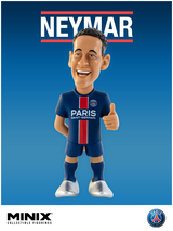 MINIX 010 Neymar Jr collectible figurine, 5 inches tall, styled with detailed sculpting, perfect for sports fans and collectors.