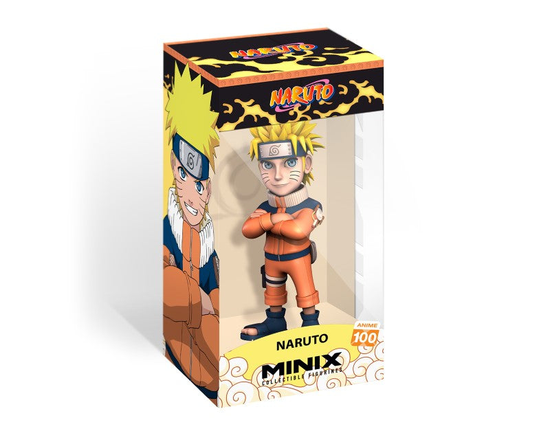 MINIX NARUTO Collectible Figurine showcasing Naruto Uzumaki, detailed design captures the spirit of the beloved ninja character.