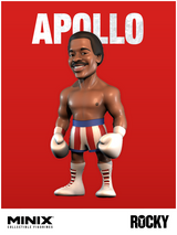 Minix Rocky (Apollo) figurine showcasing Apollo Creed's iconic physique and detail, perfect for collectors of boxing memorabilia.