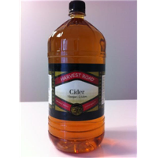 2L bottle of Harvest Road Vinegar Cider 4%, naturally fermented apple vinegar from New Zealand, ideal for cooking and wellness.