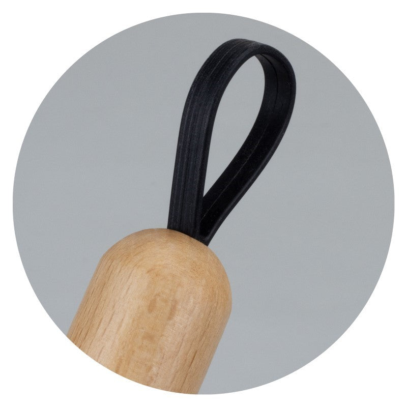 Set of 20 rustic wooden bottle openers with silicone grips and laser-engraved designs for effortless drink opening.