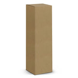 White Mirage Bambino 500ml vacuum bottle with bamboo lid, elegant satin finish, eco-friendly design for hot or cold drinks.