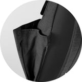 Sleek black Osprey Arcane Flap Backpack with padded laptop sleeve, eco-friendly materials, and stylish organizational pockets.