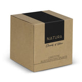 Bluetooth Mini Speaker - NATURA Limestone in Charcoal, featuring a unique limestone casing and bamboo grill, offering 3W sound.