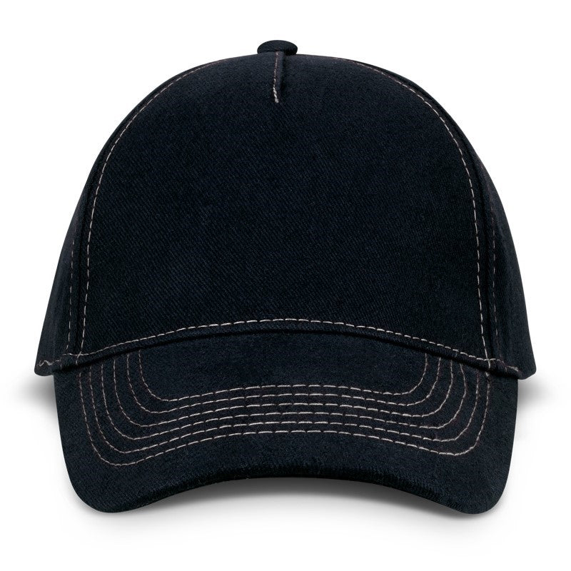 Set of 10 stylish black and white caps with adjustable buckle, curved peak, perfect for branding and outdoor events.
