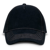 Set of 10 stylish black and white caps with adjustable buckle, curved peak, perfect for branding and outdoor events.