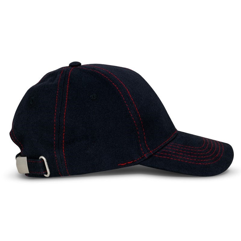 Set of 10 stylish Raven Black/Red caps with adjustable fittings, perfect for sports, events, or casual wear.