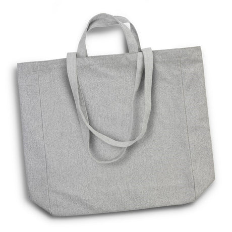 Set of 5 stylish Naples Heather Grey tote bags, durable 18L capacity, featuring two handle lengths for versatile use.