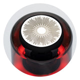 Portable black Bluetooth speaker with 8W audio, 4 light functions, and hands-free call feature for any occasion.