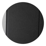 Milena black tablet case for 8-11 inch devices with elastic closure, silicone grip, and integrated stand for easy viewing.
